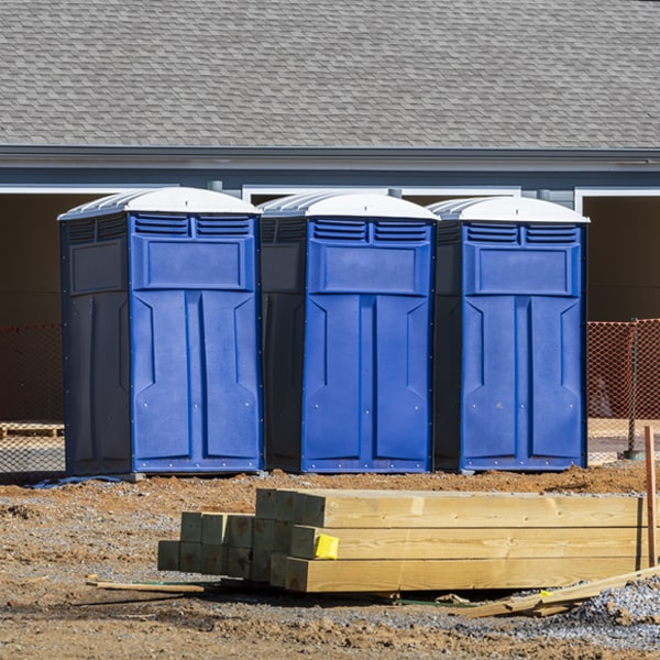 are there different sizes of portable restrooms available for rent in Menoken